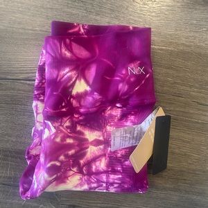 Nux One by One Leggings Pink Matter